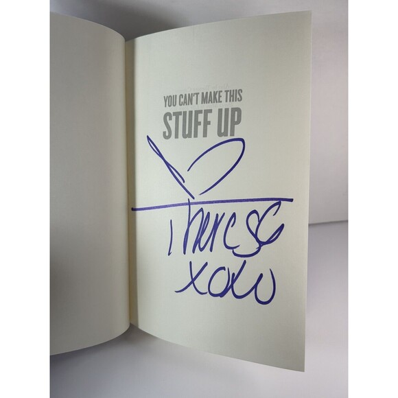 You Can't Make This Stuff Up -Dual Signed Theresa & Larry Caputo  1st Ed,DC VG+ - Picture 7 of 7